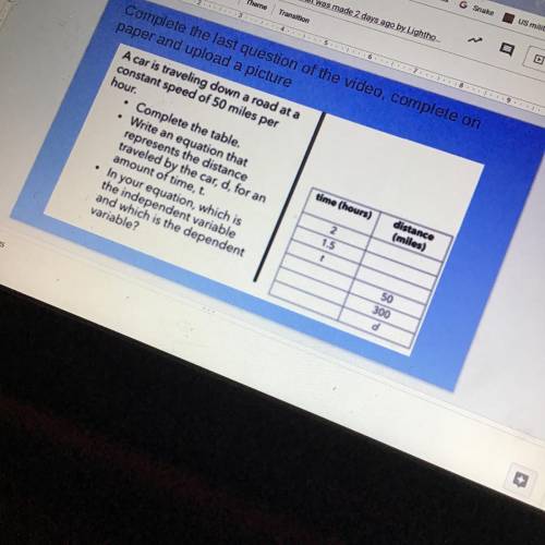 It’s 6th grade math: Please help me fill out the chart I will mark you brainliest