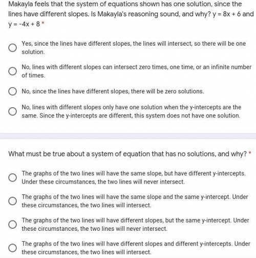 Really confused by this plz answer both and say which answer goes to which!!