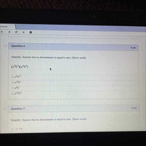 Simplify assume that no denominator is equal to zero