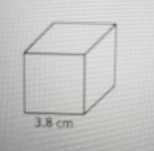 Find the surface area of the figure shown. Enter the correct answer in the box.​