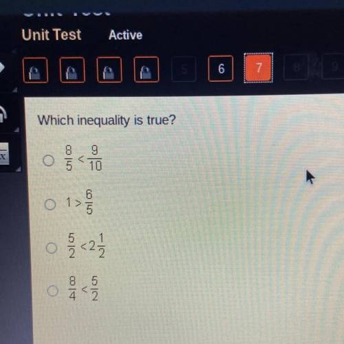 Which inequality is true?