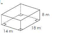 What is the Surface Area of this Prism?