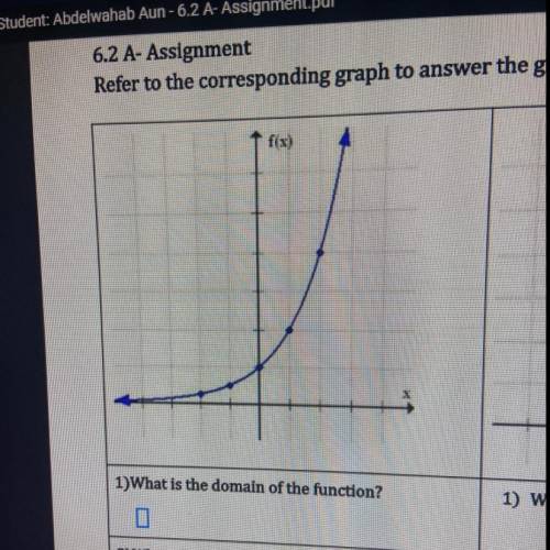 What is the domain and range of this function