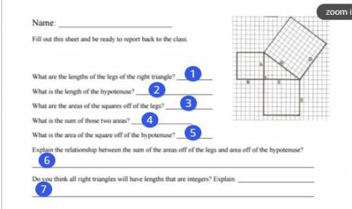 Help with geometry 
Pythagorean Theorem Discovery
