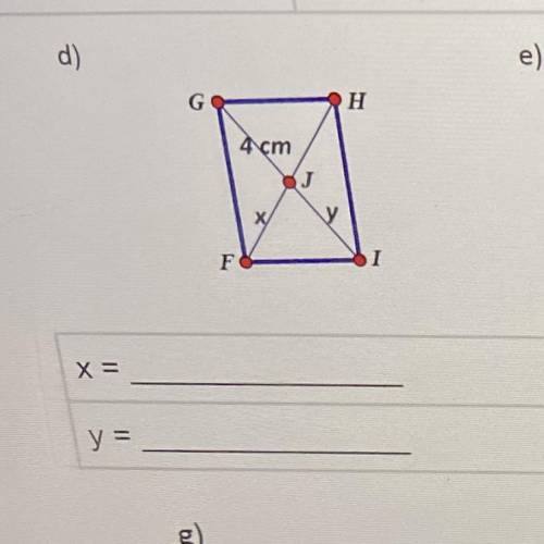 Please help this is due today please i really need help it’s due in 5 hours!!!

Given parallelogra