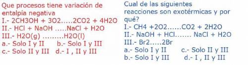 Son ejercicios de entalpia y termodinámica fáciles ayuda plis