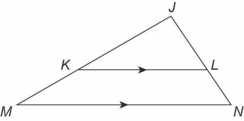 Advanced

For ΔJNM, the following facts are given:
KL || MN
KL = 8 ft
MN = 10 ft
JL = 3.2 ft
MK =