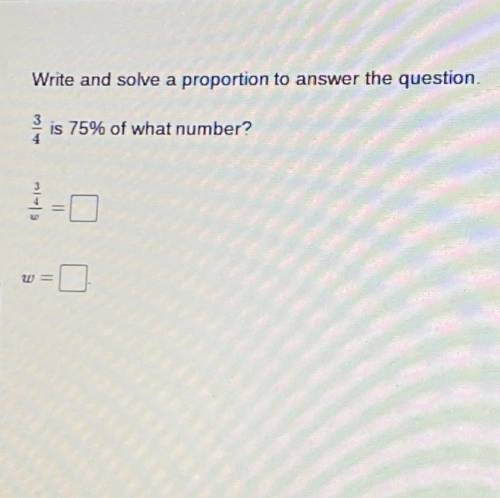 Write and solve a proportion to answer the question.