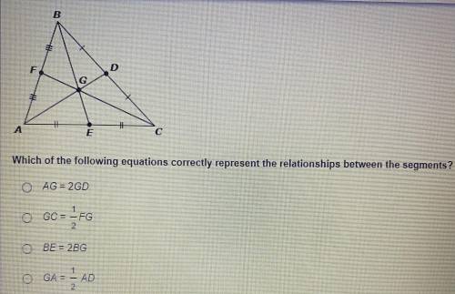 HII I REALLY NEED HELP PLEASE!!

Which of the following equations correctly represent the relation