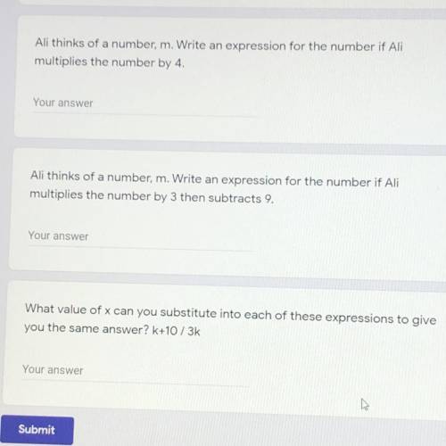 Answer these 3 year7 math questions please ty !