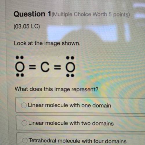 Question 1(Multiple Choice Worth 5 points)

(03.05 LC)
Look at the image shown.
OECD
What does thi