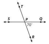 What is the measure of
A.70
B.20
C.110
D.140