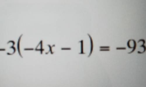 PLEASE HELP I NEED THIS ASAP.

solve the following equation for the value of x. SHOW UR WORK!!​