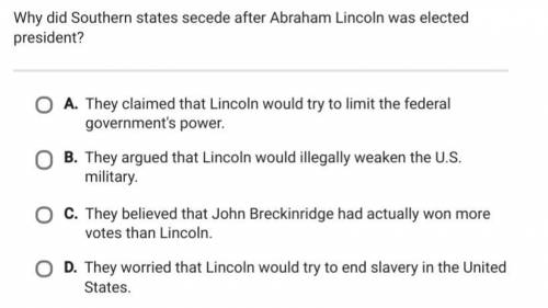 Seced after Abraham Lincoln was elected presdient?