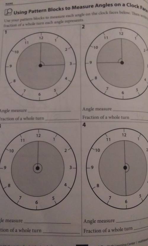 Needing help with problems 1,2,3. and 4​