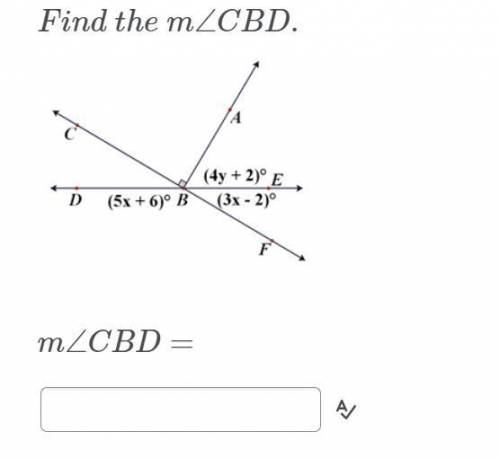 Find the m∠CBD. easy question please help