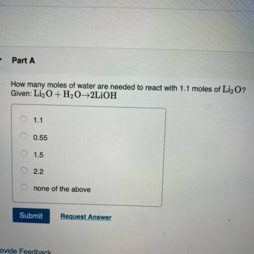 Chemistry Stoichiometry Question