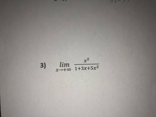 Find the indicated limit if it exists