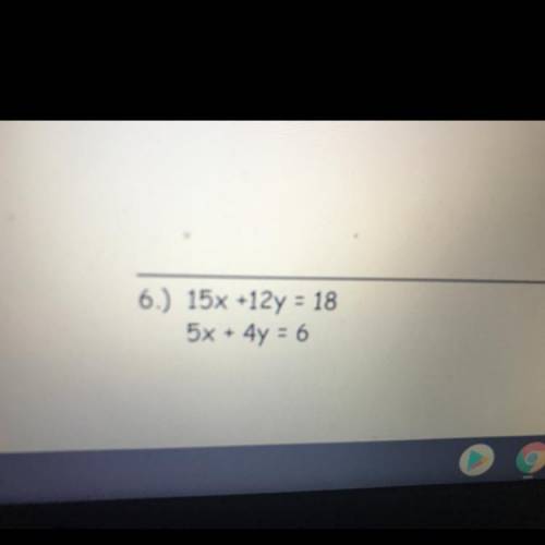Can someone answer this problem using the elimination method I’m not sure if the answer of order pa
