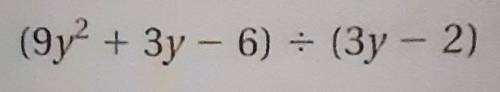 Divide the equation. ​