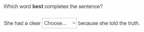 A.Conscience 
B. composure
C. Hypothesis 
D. repetition