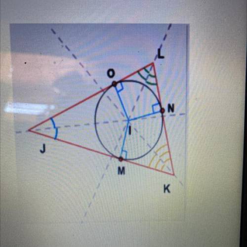 Which of the following statements are true about a triangle's incenter? Select all that apply.

A.