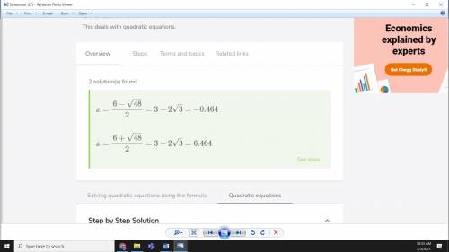 Y=-2x^2-12x+6
What are the points