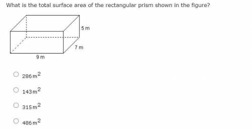 What is the total surface area of the rectangular prism shown in the figure?