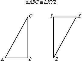 Which vertex in XYZ corresponds vertex b in ABC

A. vertex Z
B. vertex Y
C. vertex A
D. vertex X