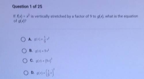 Help pls! Answer choices listed. Sorry that it’s blurry