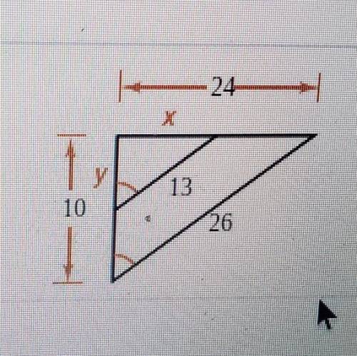 Find the value of each variables​