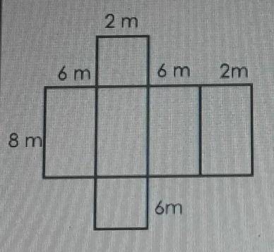 Find the surface area of the figure below:​