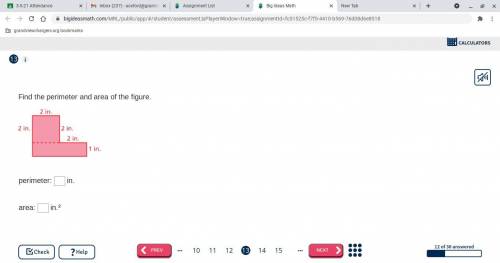 Help! brainliest stars and hearts if correct! Please Area and perimeter! Please explain!