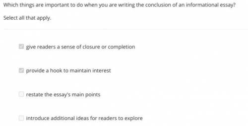 ether there might be 1 more answer or one of them is right and there is one other answer, please ha