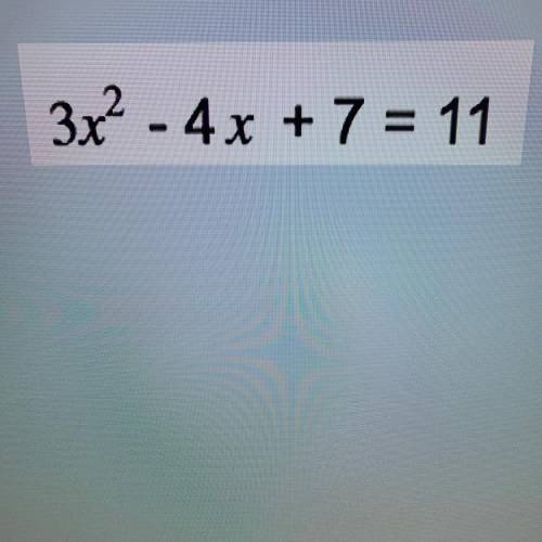 Test the solution x=3 for each equation