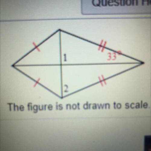 Find the measures of the numbered angles in the kite.