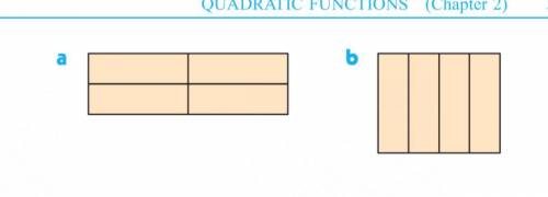 500m of fencing is available to make 4 rectangular pens of identical shape. Find the dimensions tha