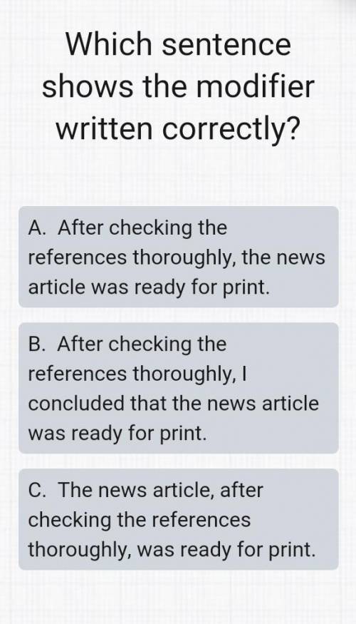 THE ANSWER I PUT IS JUST A GUESS, IF IT ISN'T THE ANSWER PLEASE TELL ME WHAT IT IS I BEG YOU ​