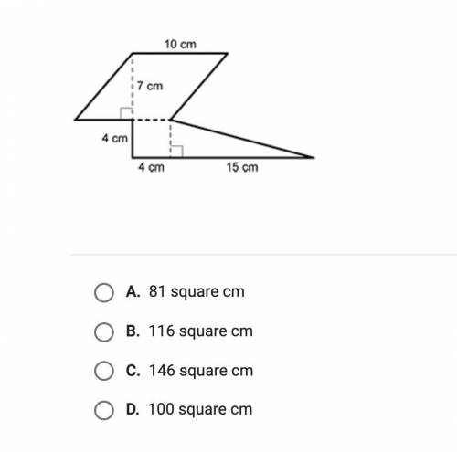 What is the area of the image below?
I will mark brainliest!!!