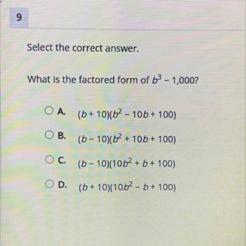 What is the factored form?