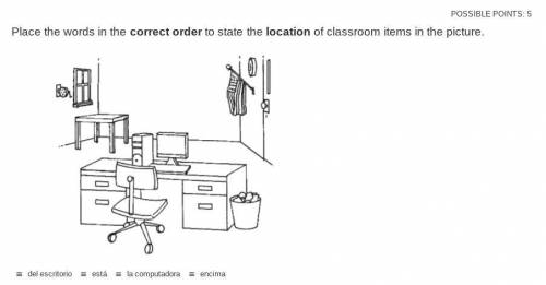 Spanish 1 Chapter 2B Test
spanish 1
Please help me