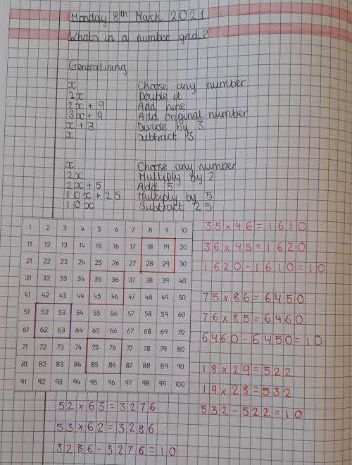 Generalising/algebra. Due today please help:

I have been asked to prove the rule investigating a