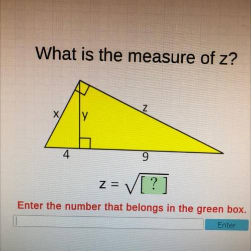 Help!!! What is the measure of z?