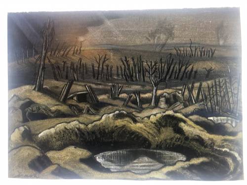 Does anyone know what the “The Field of Passchendaele” by Paul Nash depicts? Please answer quickly