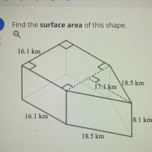 Need help with surface area
