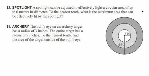 Help me please It is area and circumference of circl