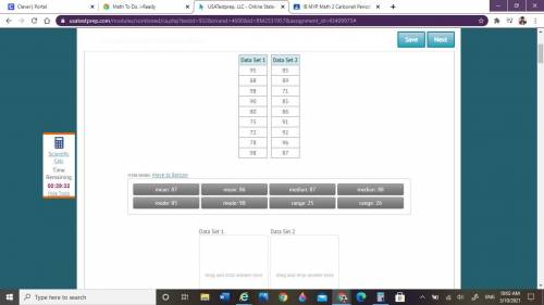 Place each value in the correct column.