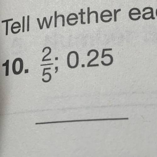 2/5;0.25
What is the answer?