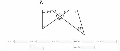 Find all missing angles