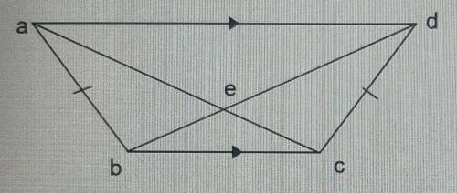 Find the value of the variable, given ac =2x^2, ec=20, and be =12​